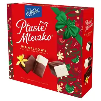 Netto E. Wedel Ptasie mleczko waniliowe w czekoladzie deserowej 340 g oferta