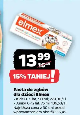 Netto Pasta do zębów Elmex oferta