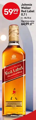 Żabka Whisky Red Label oferta