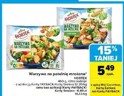 Carrefour Market Warzywa na patelnię z koperkiem Hortex oferta