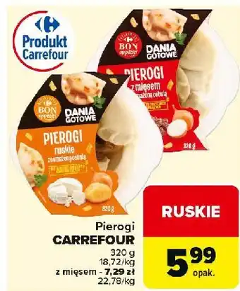 Carrefour Market Pierogi ruskie Carrefour Bon Appetit! oferta