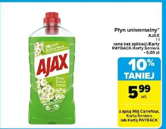 Carrefour Market Płyn do mycia konwalie Ajax Floral Fiesta oferta