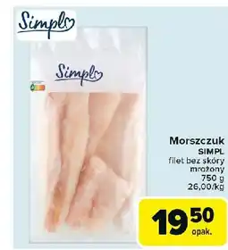 Carrefour Market Morszczuk filet Simpl oferta