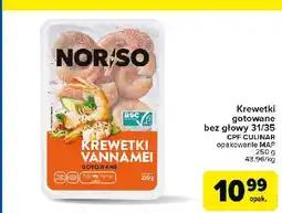 Carrefour Market Krewetki gotowane Norso oferta