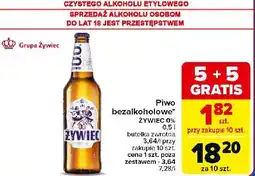 Carrefour Market Piwo Żywiec Bezalkoholowe oferta