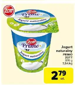 Carrefour Market Jogurt naturalny Zott Primo oferta