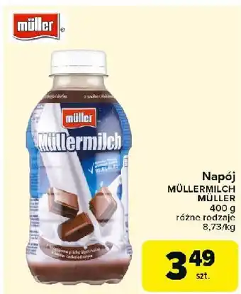 Carrefour Market Napój mleczny czekoladowy Mullermilch oferta