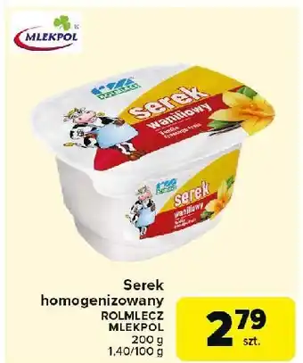 Carrefour Market Serek waniliowy Rolmlecz oferta