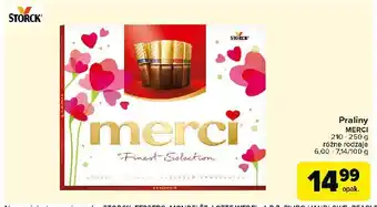 Carrefour Market Bombonierka czerwona Storck Merci oferta