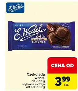 Carrefour Market Czekolada gorzka klasyczna 64% E. Wedel oferta