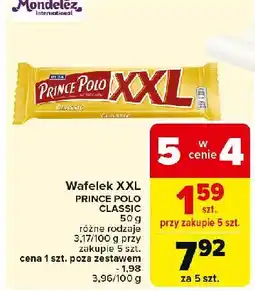 Carrefour Market Wafelek classic Prince Polo Xxl oferta