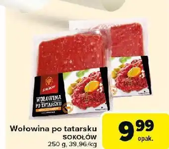 Carrefour Market Wołowina po tatarsku Sokołów oferta