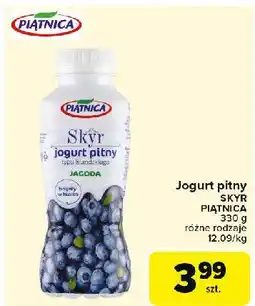 Carrefour Market Jogurt typu islandzkiego jagoda Piątnica Skyr oferta