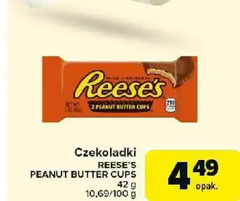 Carrefour Market Baton z masłem orzechowym Reese's oferta