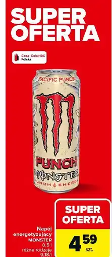 Carrefour Market Napój energetyczny Monster Energy Pacific Punch oferta