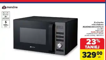 Carrefour Kuchenka mikrofalowa mmo20dfg-23 Mandine oferta