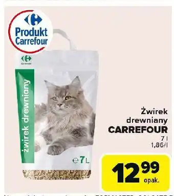 Carrefour Market Żwirek dla kota Carrefour oferta