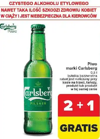 Carrefour Piwo Carlsberg oferta