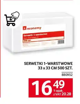 Selgros Serwetki 1-warstwowe oferta