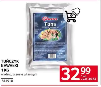 Selgros Tuńczyk kawałki oferta