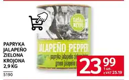 Selgros Papryka jalapeño zielona krojona oferta