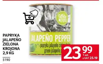 Selgros Papryka jalapeño zielona krojona oferta