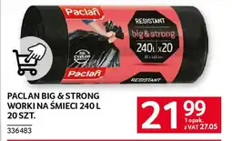 Selgros Paclan big & strong worki na śmieci oferta