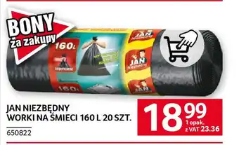 Selgros Jan niezbędny worki na śmieci oferta