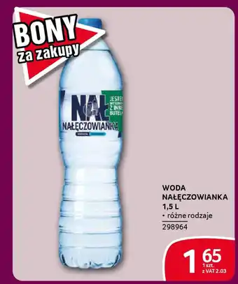 Selgros Woda nałęczowianka oferta