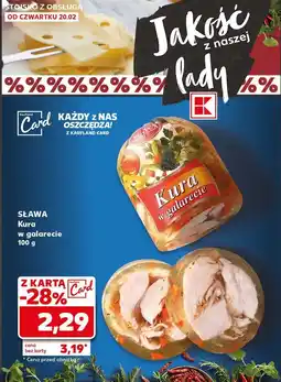 Kaufland Kura w galarecie Sława oferta