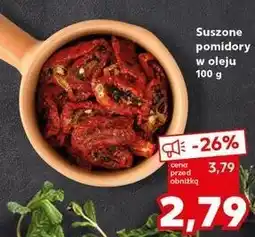 Kaufland Suszone pomidory w oleju oferta