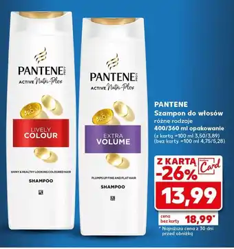 Kaufland Szampon extra volume Pantene Pro-V oferta