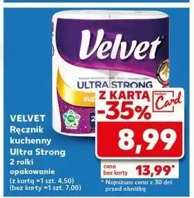 Kaufland Ręcznik papierowy Velvet Ultra Strong oferta