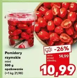 Kaufland Pomidory rzymskie oferta