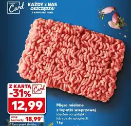 Kaufland Mięso mielone z łopatki wieprzowej oferta