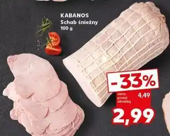 Kaufland Schab śnieżny Kabanos oferta