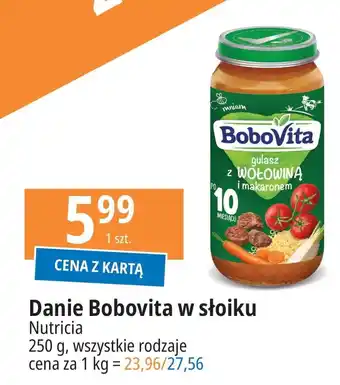 E.Leclerc Gulasz z wołowiną i makaronem Bobovita oferta