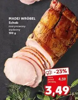 Kaufland Schab marynowany wędzony Madej & Wróbel oferta