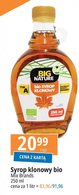 E.Leclerc Syrop klonowy bio Big Nature oferta