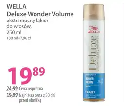 Hebe Wella deluxe wonder volume ekstramocny lakier oferta