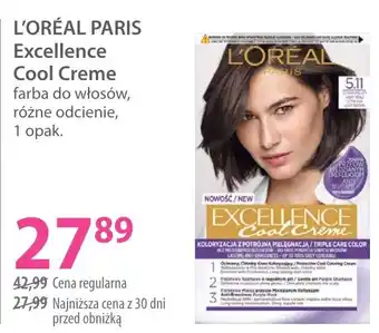 Hebe L'oréal paris excellence Cool Creme farba oferta