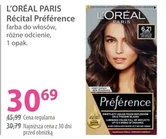 Hebe L'oréal paris récital préférence farba oferta