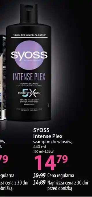 Hebe Syoss intense plex szampon do włosów oferta