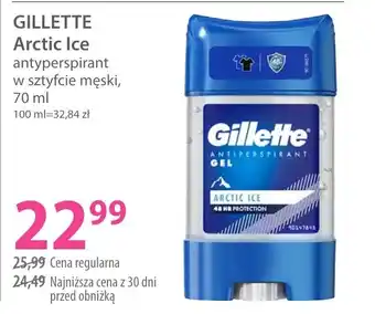 Hebe Gillette arctic ice antyperspirant w sztyfcie męski oferta