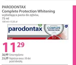 Hebe Parodontax complete protection whitening pasta do zębów oferta