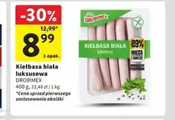 Intermarche Kiełbasa biała Drobimex oferta