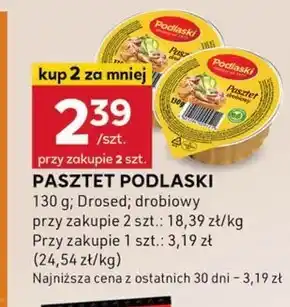 Stokrotka Optima Podlaski Pasztet drobiowy 130 g oferta