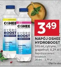 Stokrotka Optima Oshee HydroBoost Napój izotoniczny niegazowany smak orzeźwiający grejpfrut 555 ml oferta