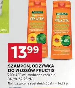 Stokrotka Optima Garnier Fructis Goodbye Damage Szampon odbudowujący 400 ml oferta