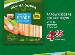 Selgros Dolina Dobra Parówki 100 % polskiej szynki 200 g oferta